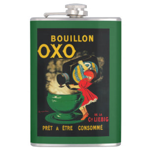 Bouillon OXO Vintage Poseter Europa Flachmann