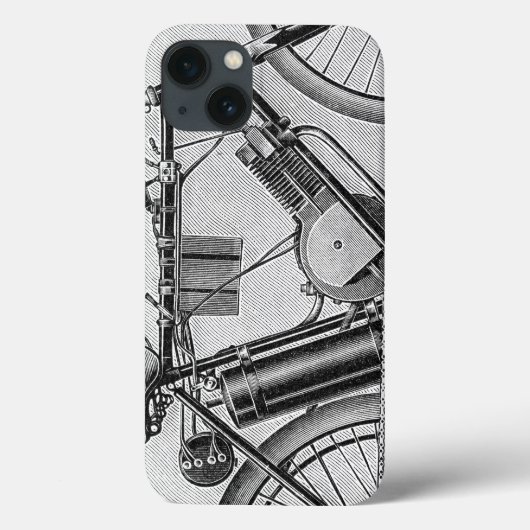 Bouilly Motorrad, 1895 Case-Mate iPhone Hülle (Rückseite)