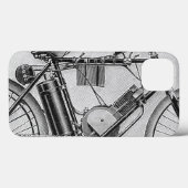 Bouilly Motorrad, 1895 Case-Mate iPhone Hülle (Rückseite (Horizontal))