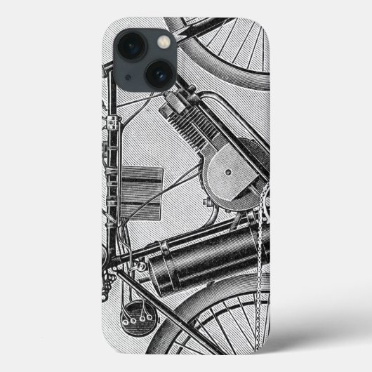 Bouilly Motorrad, 1895 Case-Mate iPhone Hülle (Rückseite)