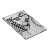 Bouilly Motorrad, 1895 Notizblock (Rechte Seite)