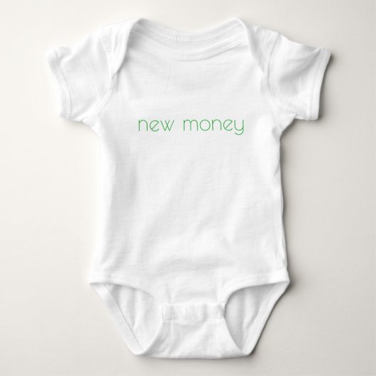 Boujee Baby Strampler (Vorderseite)