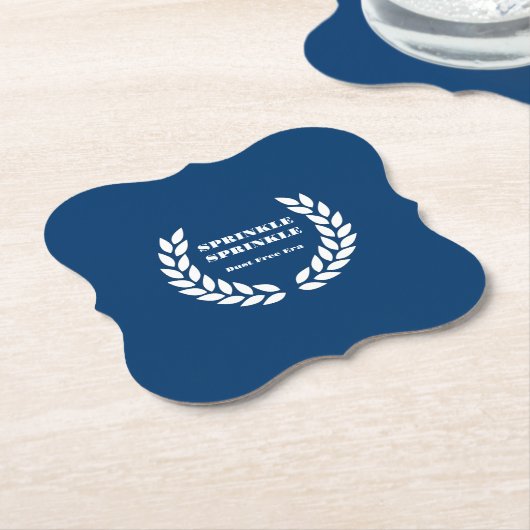 Boujee Blues Paper Untersetzer (angewinkelt)