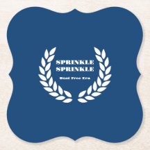 Boujee Blues Paper Untersetzer