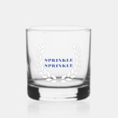 Boujee Blues Whiskey Glass Whiskyglas (Vorderseite)