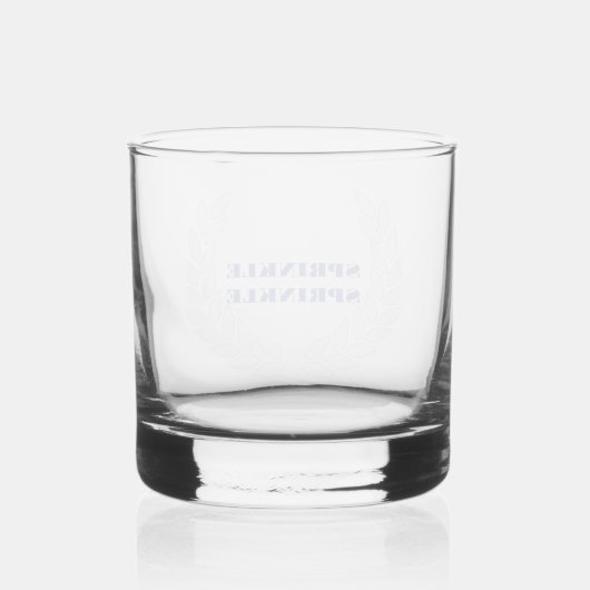 Boujee Blues Whiskey Glass Whiskyglas (Rückseite)