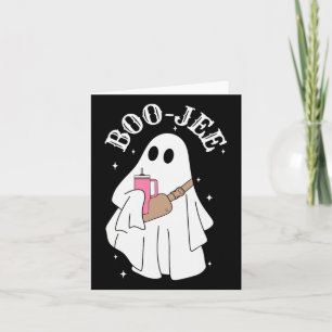 Boujee Boo-jee Niedlich Ghost Spooky Season Hallow Karte