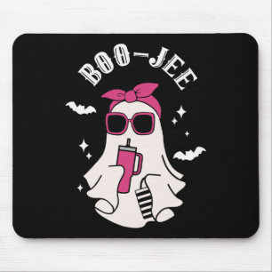 Boujee Boo-jee Niedlich Ghost Spooky Season Hallow Mousepad