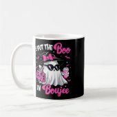 Boujee Boo Jee Spooky Ghost Pink Halloween Pumpkin Kaffeetasse (Links)