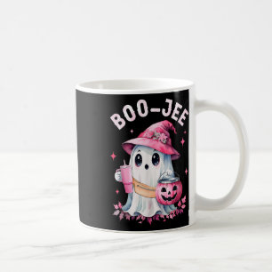 Boujee Boo Jee Spooky Ghost Pink Halloween Pumpkin Kaffeetasse