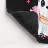 Boujee Boo Jee Spooky Ghost Pink Halloween Pumpkin Mousepad (Ecke)