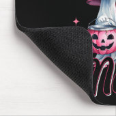 Boujee Boo Jee Spooky Ghost Pink Halloween Pumpkin Mousepad (Ecke)