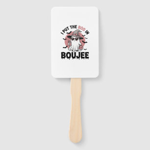 Boujee-Geist Halloween Vintage Gravur Design_1 Fächer