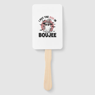 Boujee-Geist Halloween Vintage Gravur Design_1 Fächer