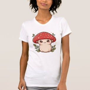 Boujee Gothic Mond Pilz - Gold-Tropfen Fledermausk T-Shirt