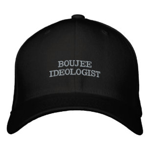 BOUJEE IDEOLOGIST (TM)-HATS BESTICKTE BASEBALLKAPPE