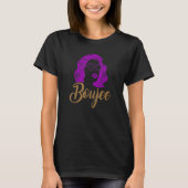 Boujee US Slang Word Fancy_1 T-Shirt (Vorderseite)
