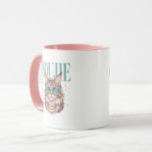 Boujie Katzenbecher Tasse (Vorderseite Links)