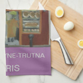 BOULANGERIE PARIS GESCHIRRTUCH (Viertel Falte)