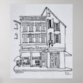 Boulangerie Patisserie, Avignon Poster (Vorne)