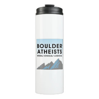 Boulder Atheists Logo Thermobecher Thermosbecher