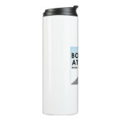 Boulder Atheists Logo Thermobecher Thermosbecher (Nach links gedreht)