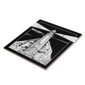 Boulder Bank Lighthouse Fliese (Seite)