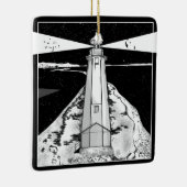 Boulder Bank Lighthouse Keramikornament (Rechts)