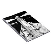 Boulder Bank Lighthouse Notizblock (Rechte Seite)