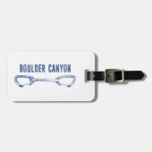 Boulder Canyon Colorado Klettersteig Quickziehung Gepäckanhänger (Vorderseite horizontal)