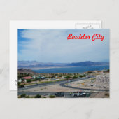 Boulder City and Lake Mead Postkarte (Vorne/Hinten)