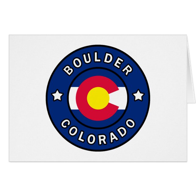 Boulder Colorado (Vorderseite (Horizontal))