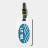 Boulder Colorado Außenbereich Gepäckanhänger (Vorderseite vertikal)