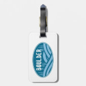 Boulder Colorado Außenbereich Gepäckanhänger (Rückseite vertikal)