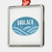 Boulder Colorado Außenbereich Ornament Aus Metall (Links)