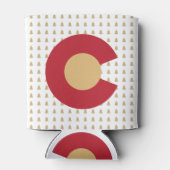 Boulder Colorado Begrüßung der Skyline Dosenkühler (Rückseite)