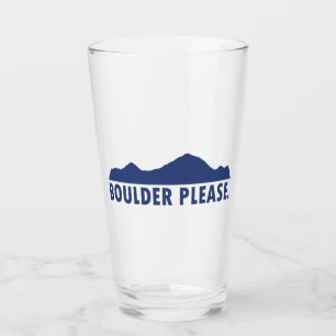 Boulder Colorado Bitte Glas