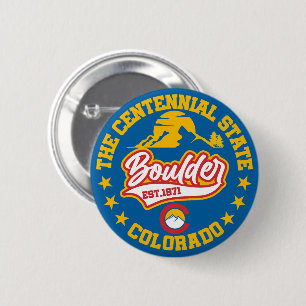 Boulder, Colorado Button