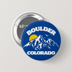 Boulder, Colorado Button