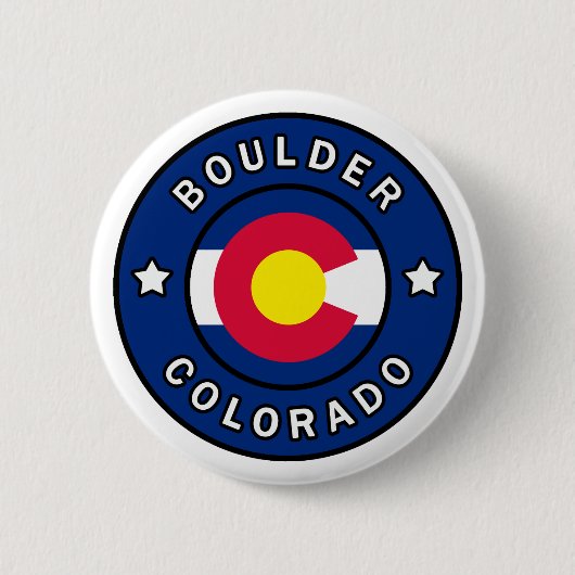 Boulder Colorado Button (Vorderseite)