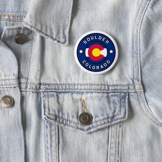 Boulder Colorado Button (Beispiel)