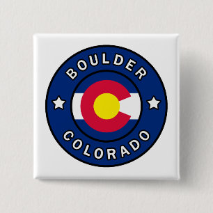 Boulder Colorado Button