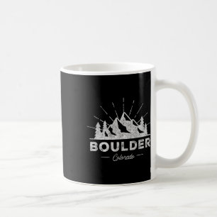 Boulder Colorado Co T-Shirt Vintage Wandern Retro Kaffeetasse