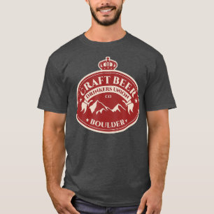 Boulder Colorado Craft Bierliebhaber T-Shirt