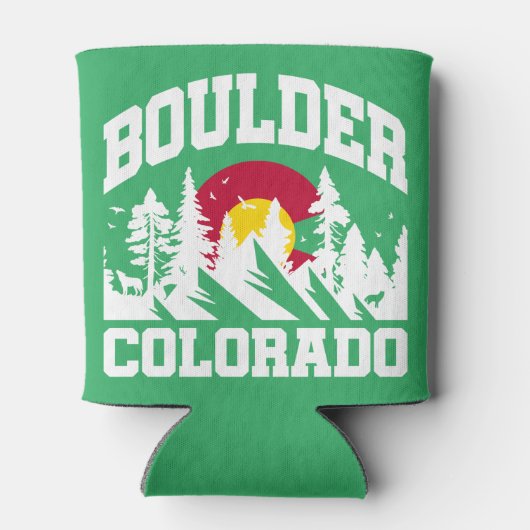 Boulder, Colorado Dosenkühler (Rückseite)