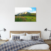 Boulder, Colorado - Flatironen aus Chautauqua 3 Leinwanddruck (Insitu (Schlafzimmer))