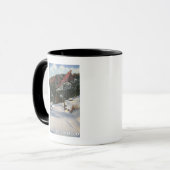 Boulder, Colorado - Flatirons im Winter Tasse (Vorderseite Links)