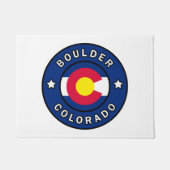 Boulder Colorado Fußmatte (Vorderseite)