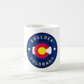 Boulder Colorado Kaffeetasse (Mittel)