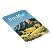 Boulder Colorado Magnet (Rechte Seite)